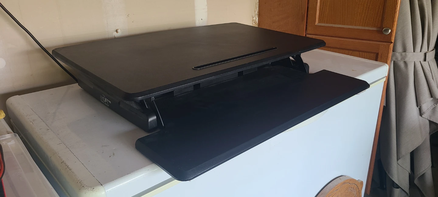 Seville Classics AIRLIFT® Standing Desk Converter
