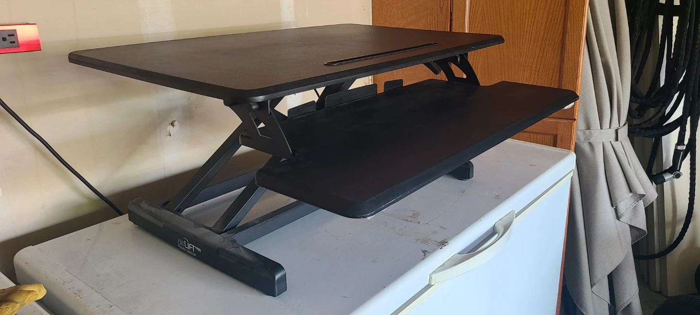 Seville Classics AIRLIFT® Standing Desk Converter - photo 2
