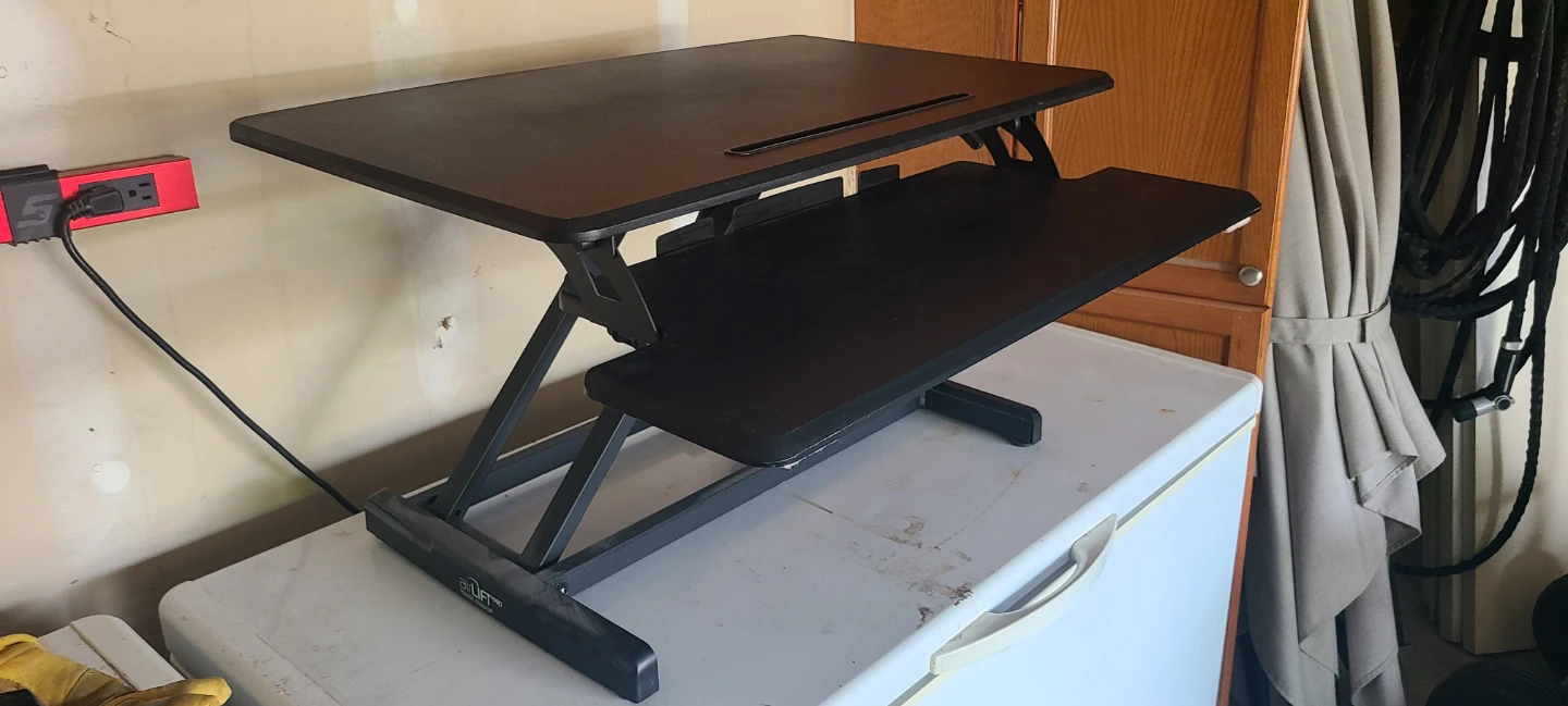 Seville Classics AIRLIFT® Standing Desk Converter - photo 3