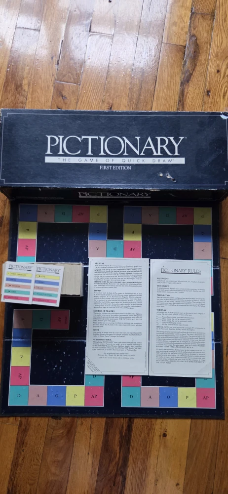 Pictionary First Edition Board Game