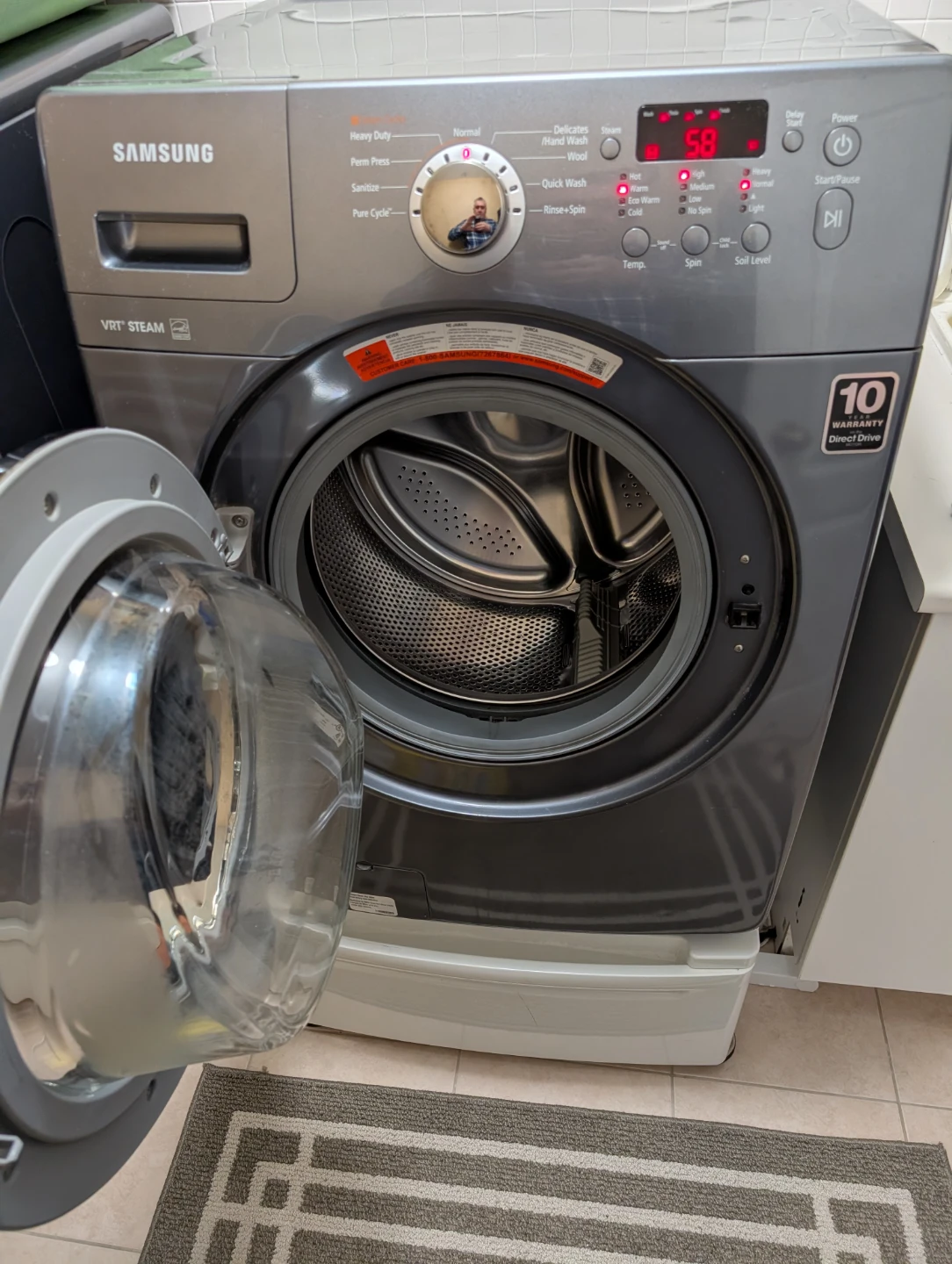 Samsung VRT Steam Washer and dryer team - photo 4