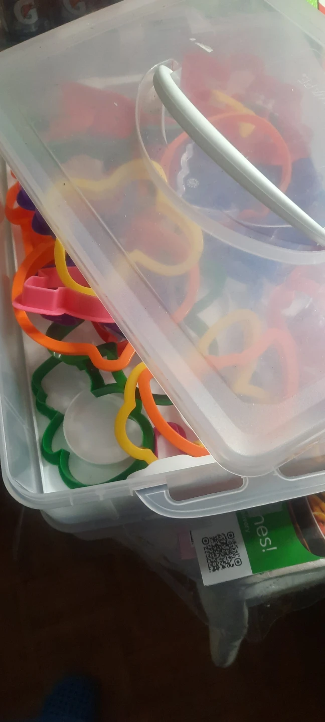 Cookie Cutters in Storage Container