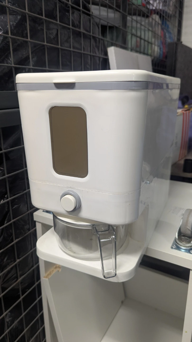 White Rice Dispenser