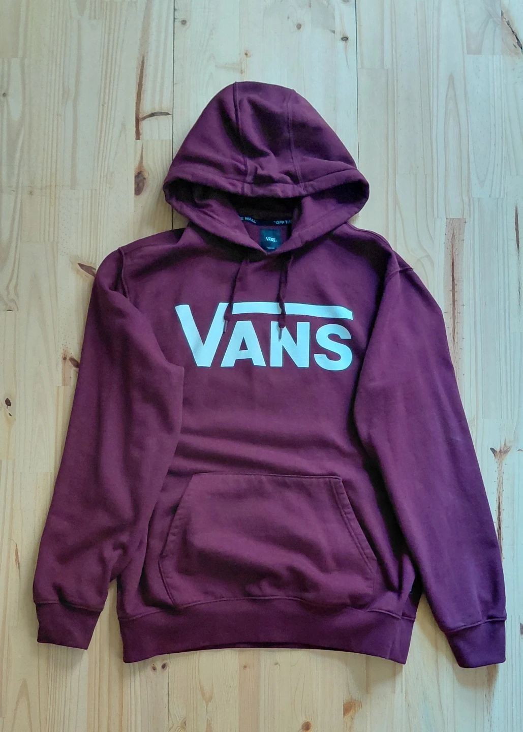 Vans Hoodie, Maroon