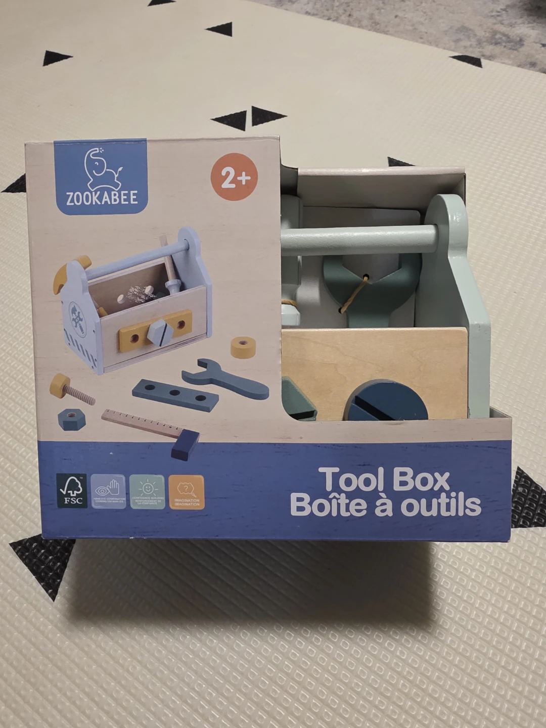 BNIB Zookabee Wooden Tool Box
