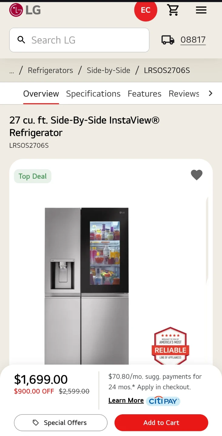 Moving - LG InstaView Door-in-Door Refrigerator - photo 5