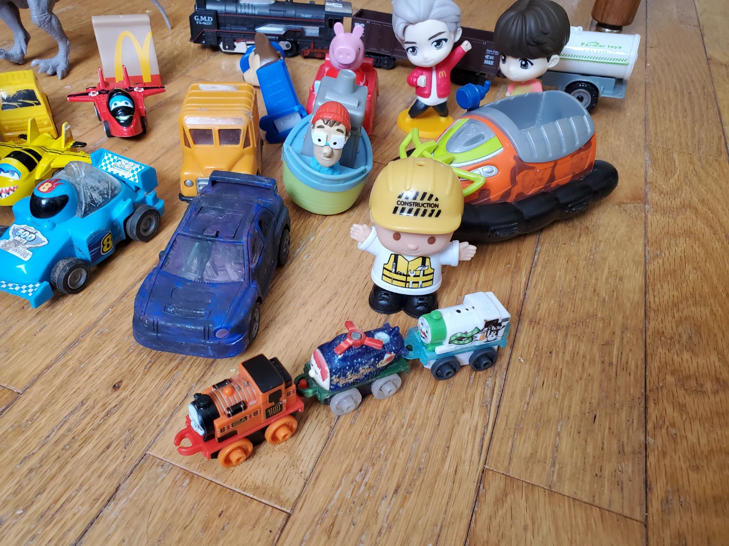 Assorted Toy Vehicles, Figures, and Dinosaurs - photo 2