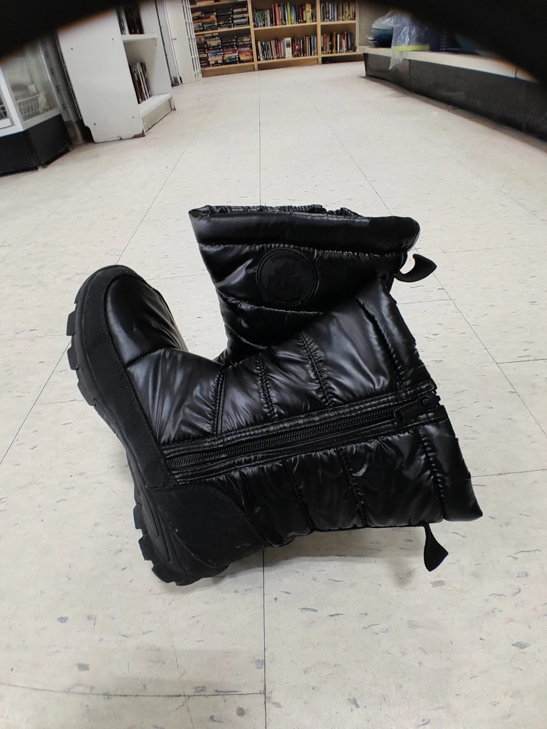 Pajar Black Winter Boots Women's Size 8 - photo 5