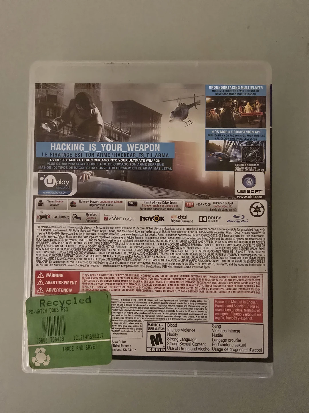 Watch Dogs PS3 Signature Edition - photo 2