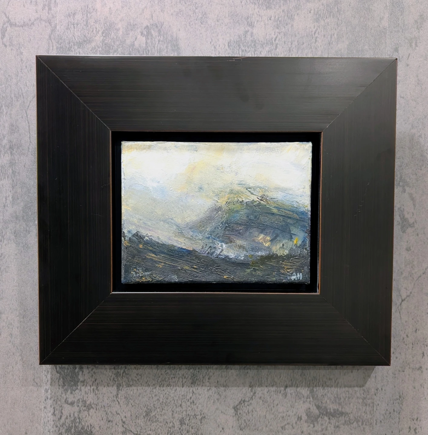 Anthony Hobbs Original Painting "Ciel et terra" 2009. Signed.