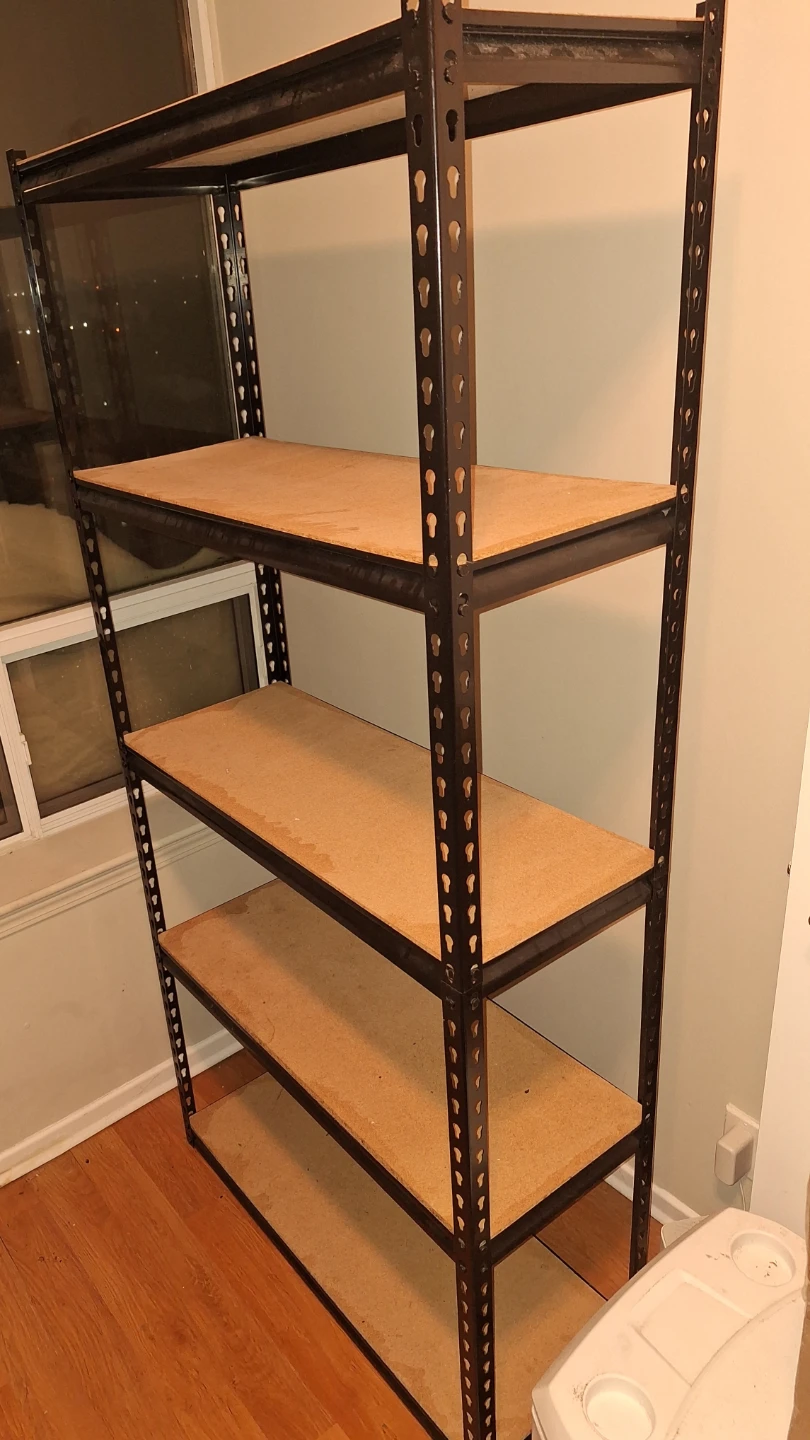 5 Shelf Metal Storage Shelving Unit - photo 2