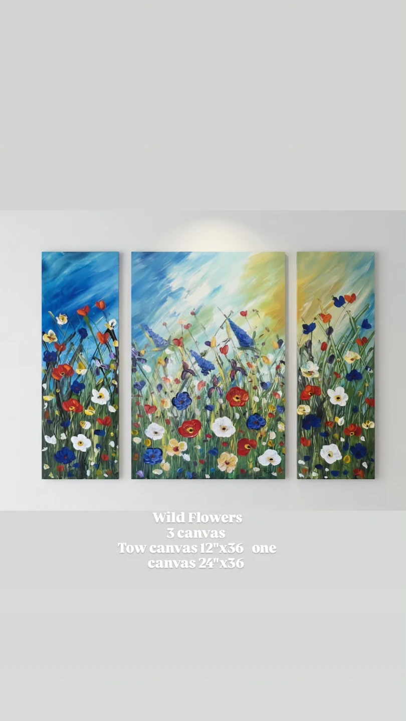Huge original hand-painted painting by local artist