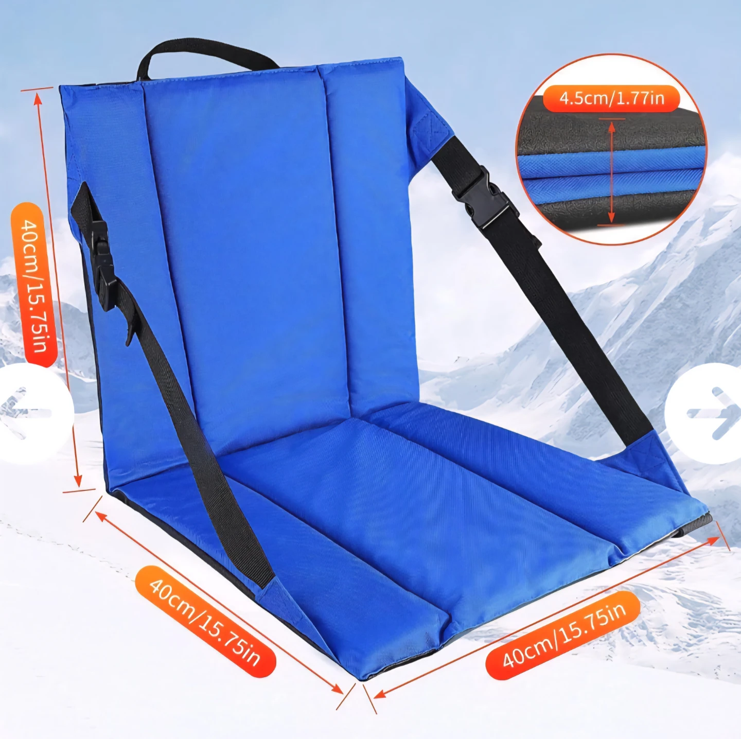 Set of 2 stadium seats (New in box) - photo 2