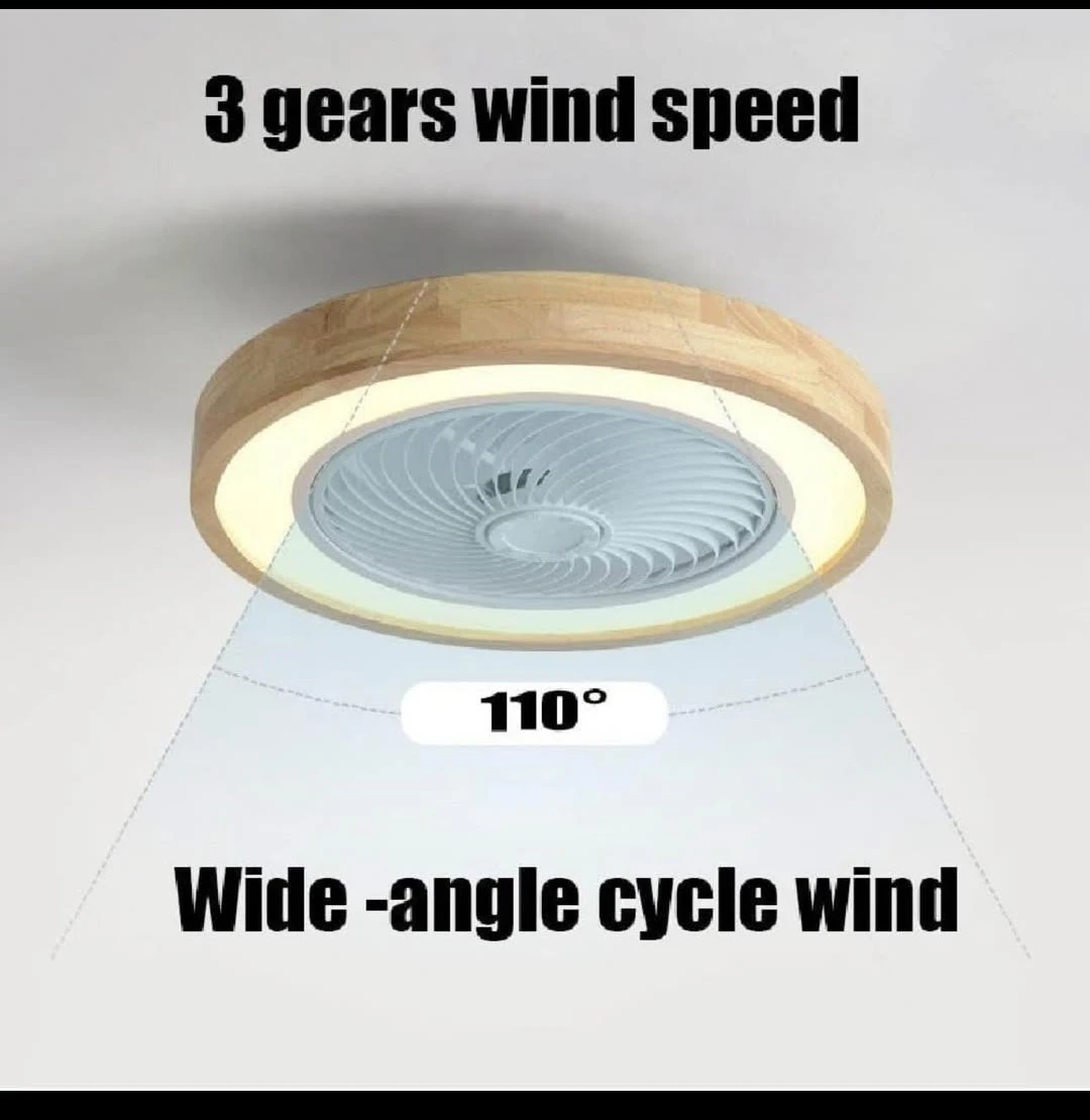 Raw Wood Ceiling Fan with Lights - NEW! - photo 5