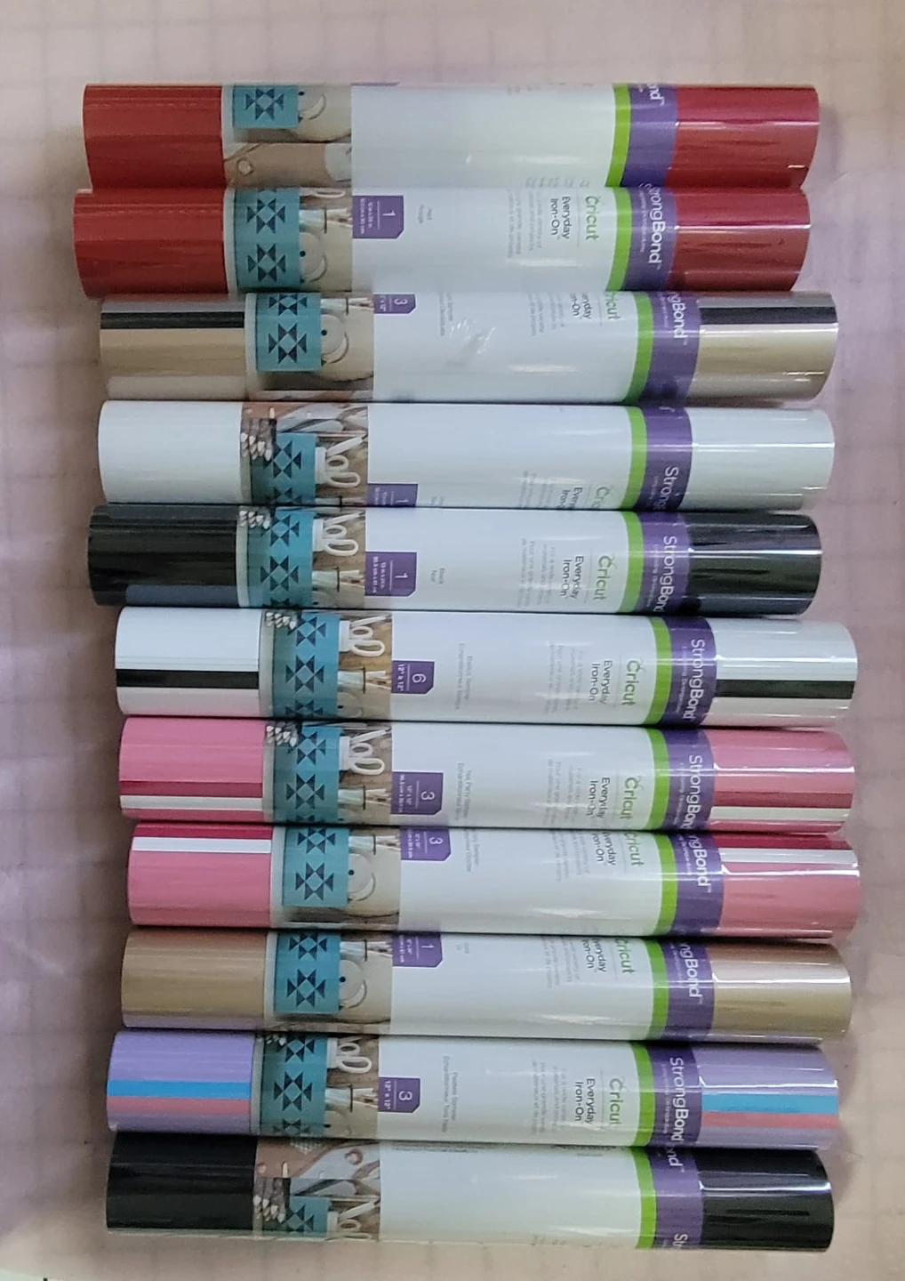 Cricut Iron-On Vinyl Rolls & Essential Tool Set Bundle - photo 4