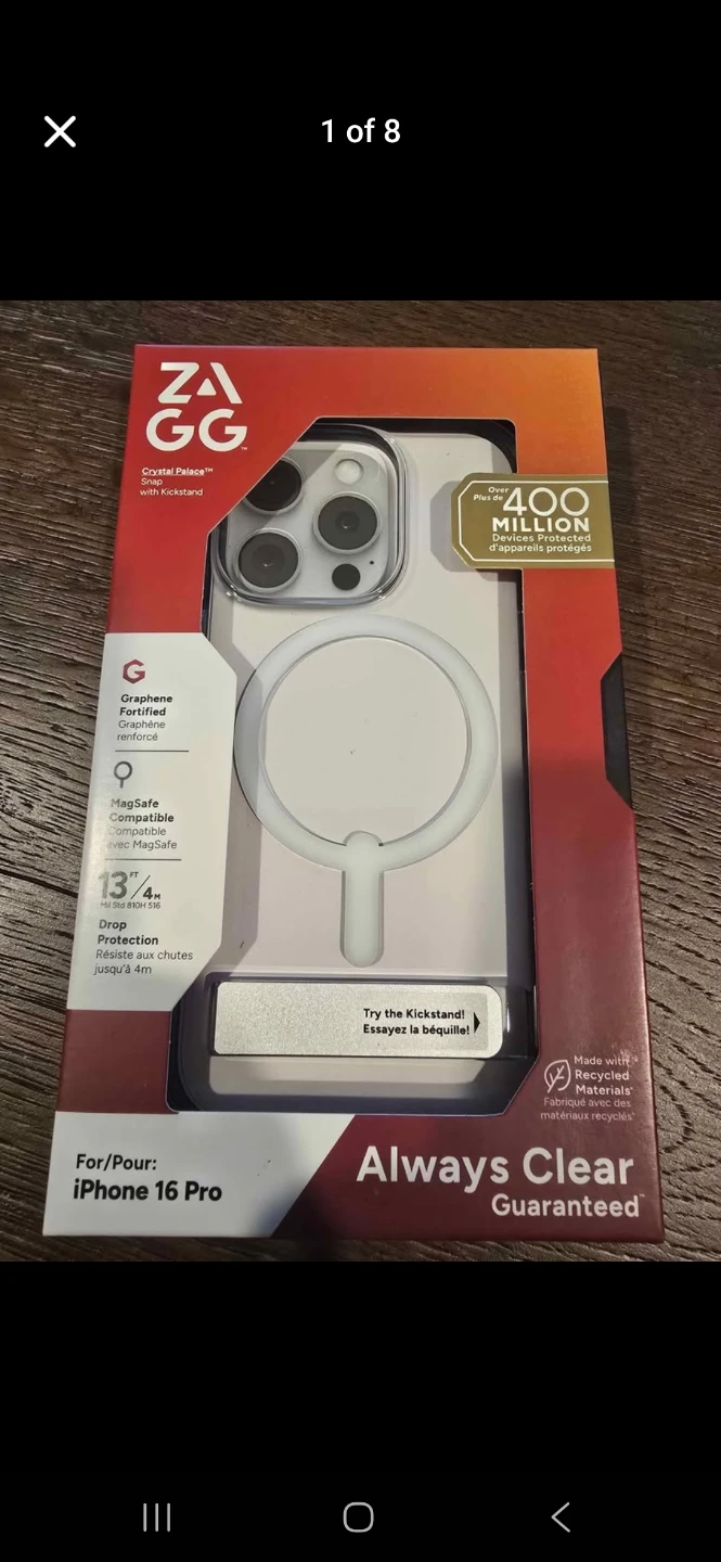 New ZAGG screen protectors & cases - Samsung s25 and IPhone 16