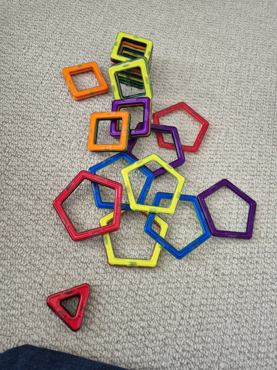 Magnetic Building Tiles - Assorted Shapes - photo 2
