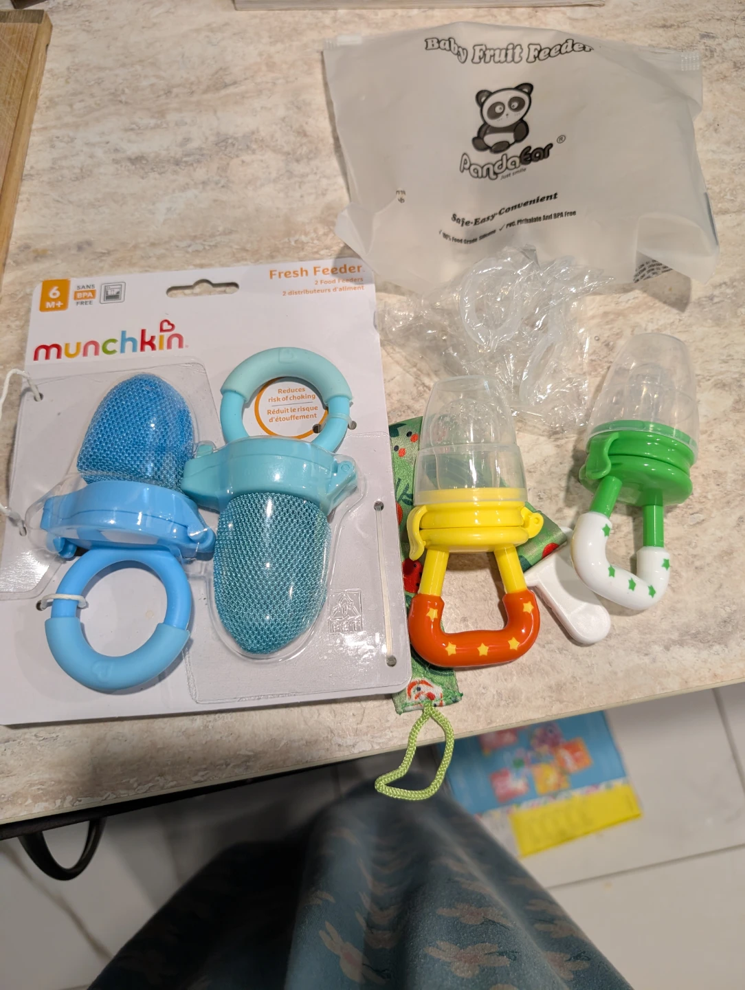 PandaEar & Munchkin Baby Fruit Feeders
