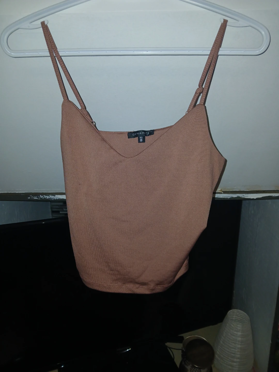 Dynamite Brown Cami & Shein Tops - Size S - photo 5