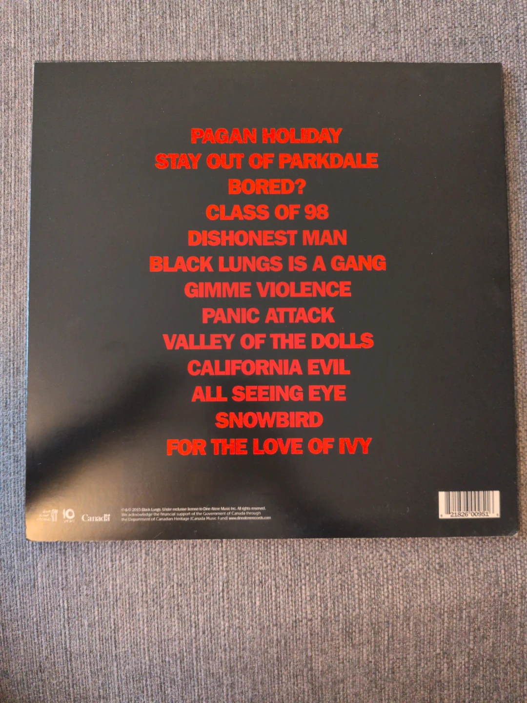 Black Lungs - Pagan Holiday Vinyl Record - photo 2