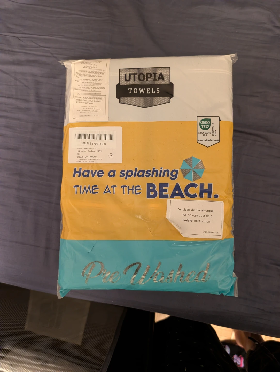 New Utopia Beach Towels - 40x72 inches