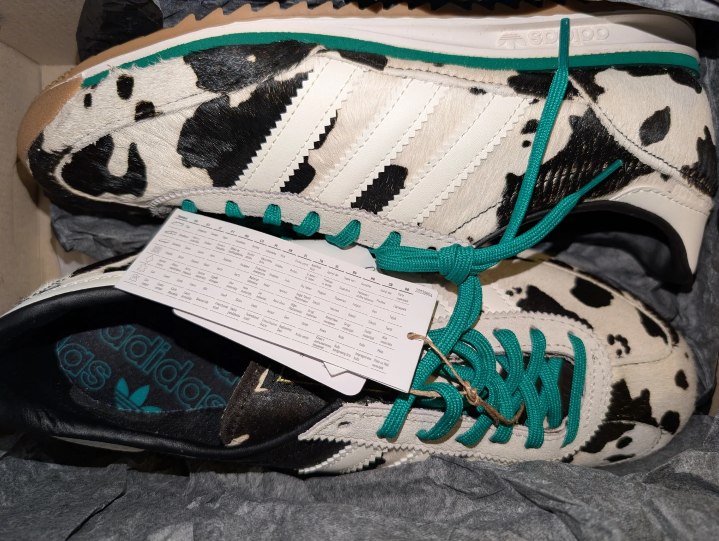 New! Adidas SL 72 Shoes, Cow Print - 9 - photo 5