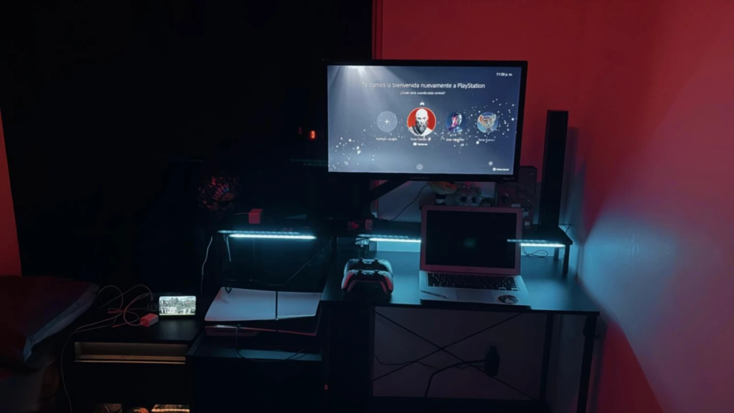 Gaming desk and Monitor Desk Mount