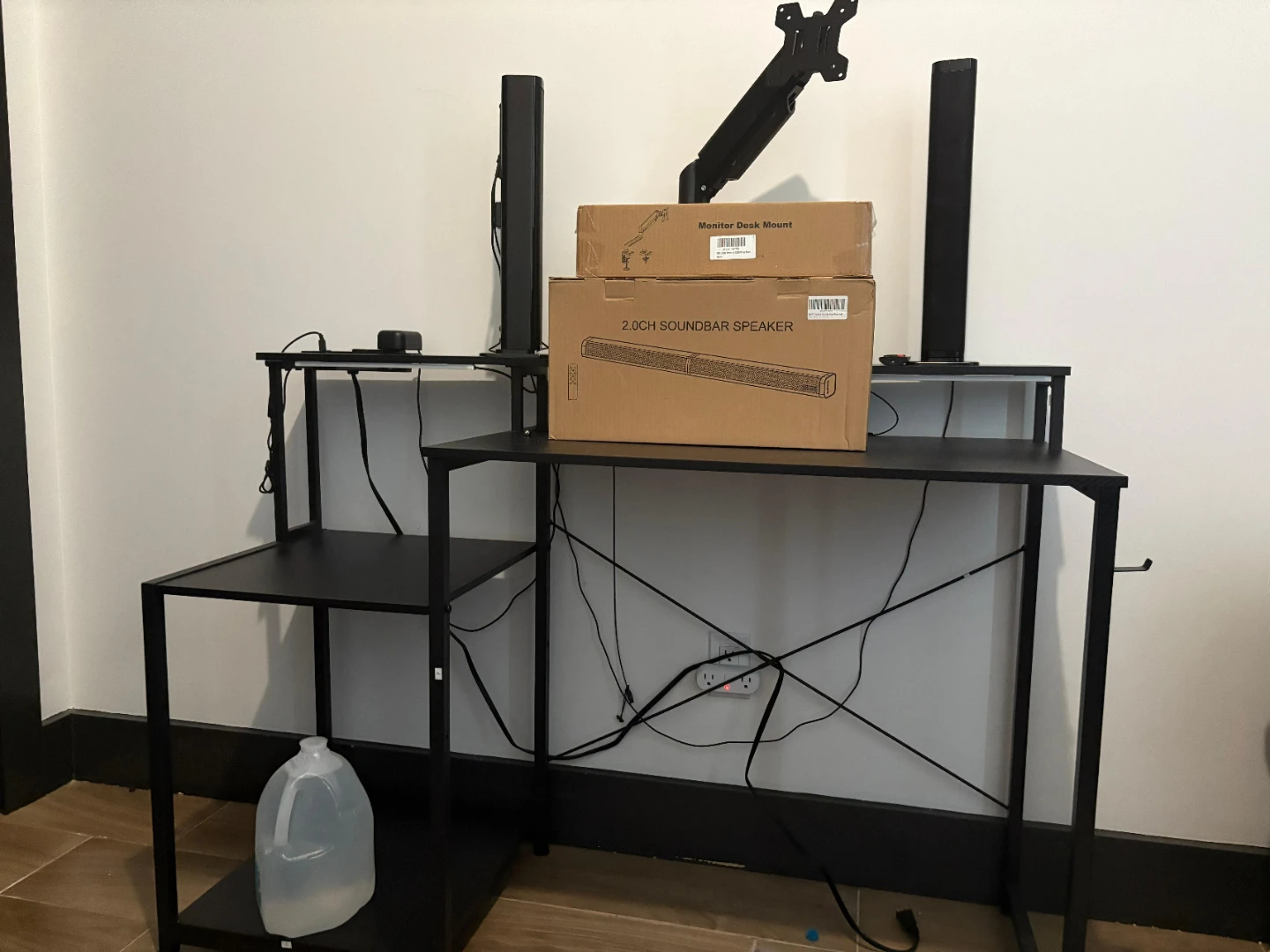 Gaming desk and Monitor Desk Mount - photo 2
