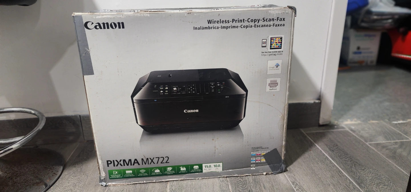 Canon PIXMA MX722 Wireless Printer - photo 2