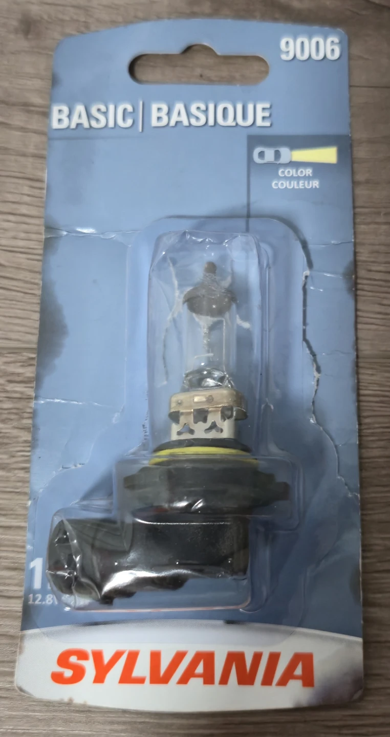 Sylvania 9006 Basic Halogen Headlight Bulb - New
