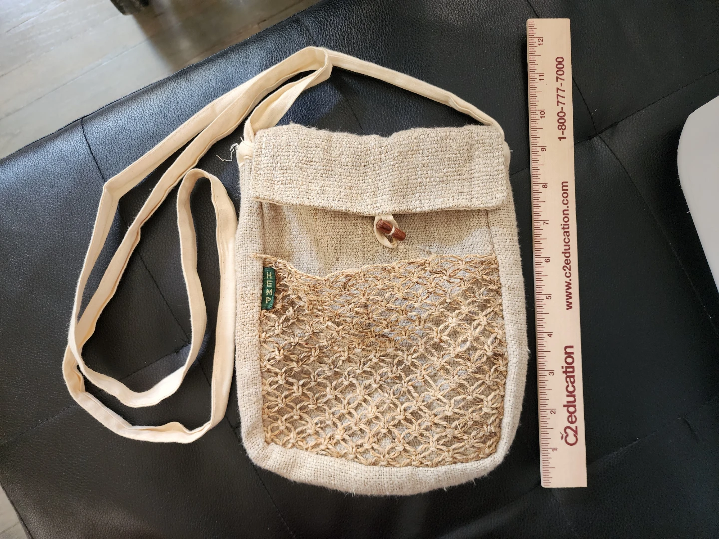 Flying High Hemp Shoulder Bag
