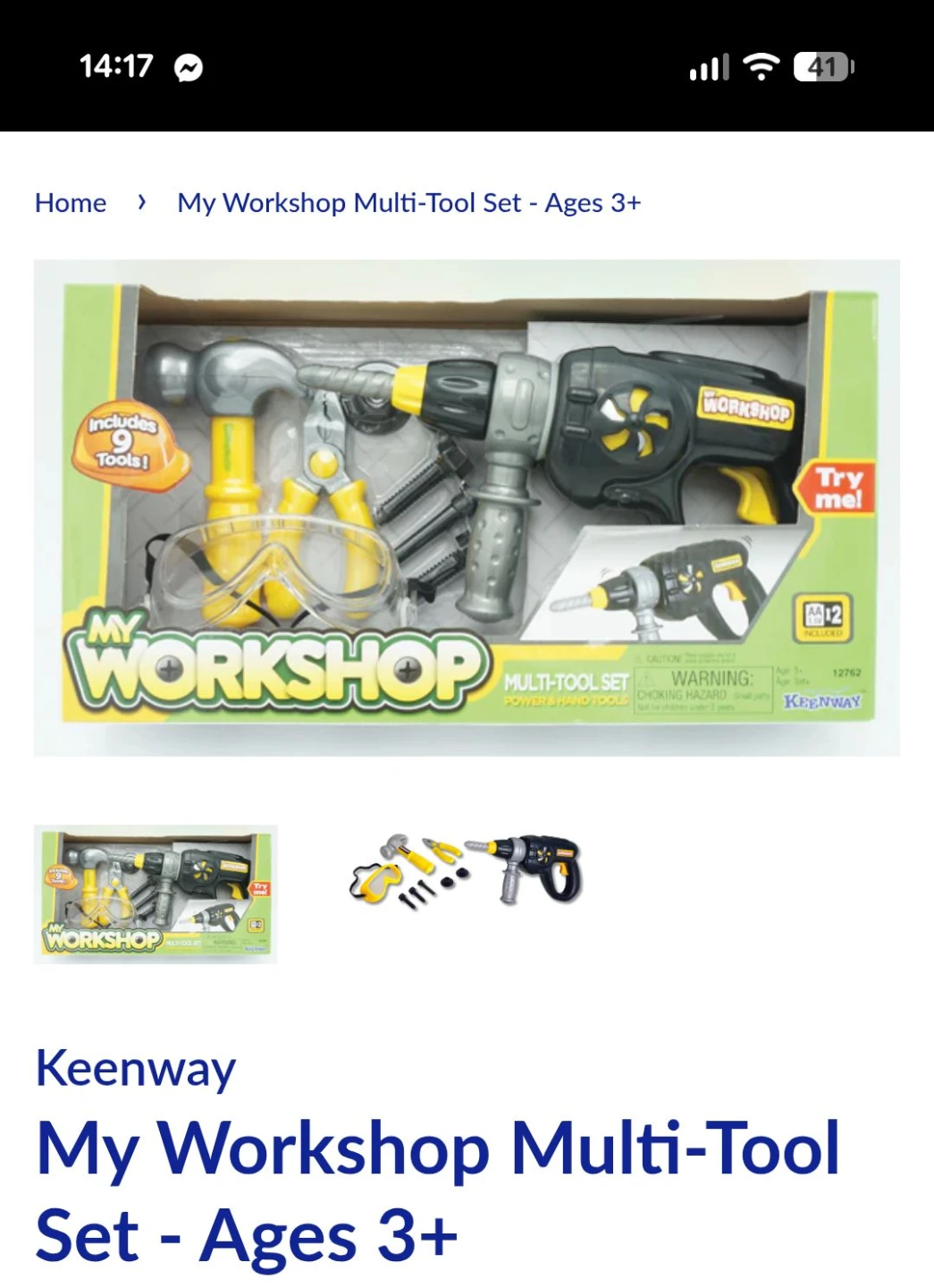 My Workshop Multi-Tool Playset - photo 2