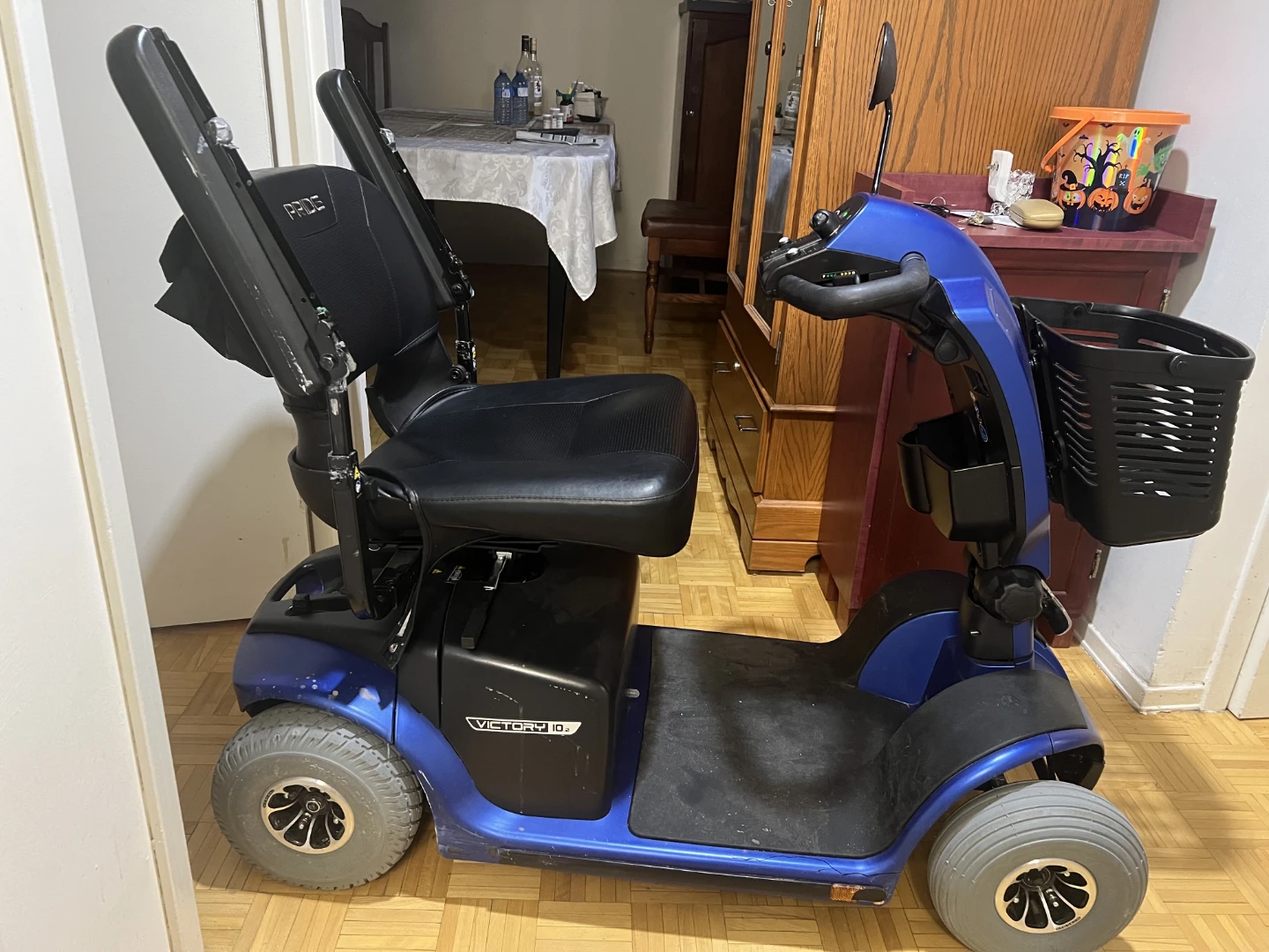 Mobility scooter  blue - photo 3