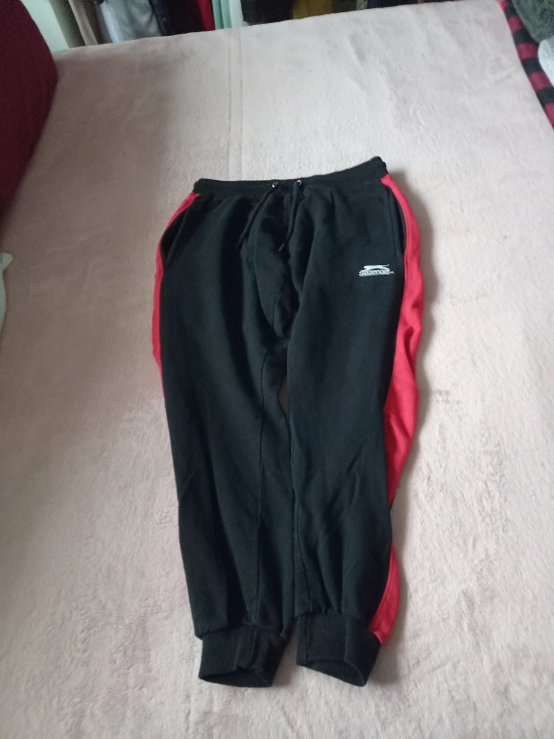 Slazenger Black & Red Track Pants - photo 2