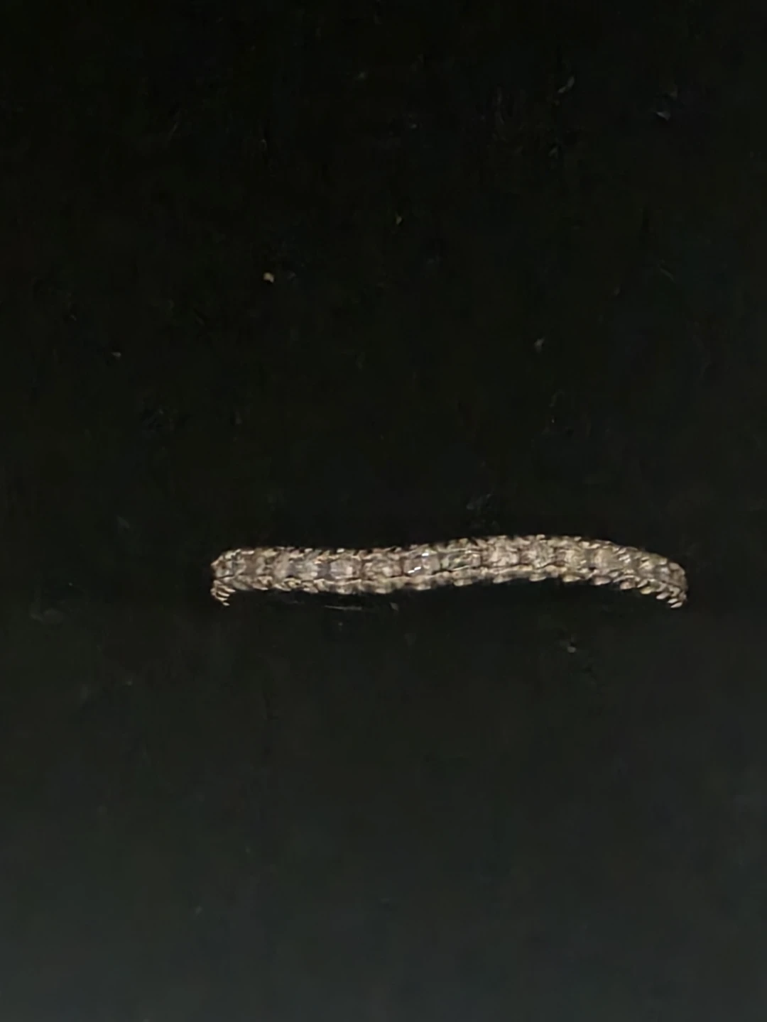 Diamond eternity band 18k white gold - photo 2