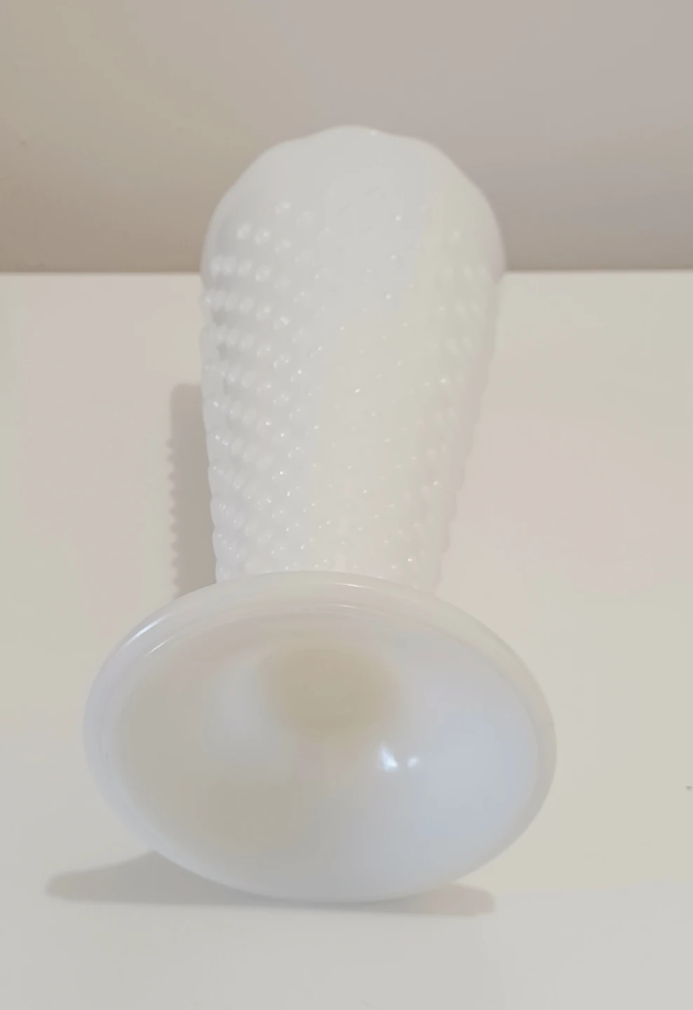 Mid Century Anchor Hocking Hobnail Vase - photo 5