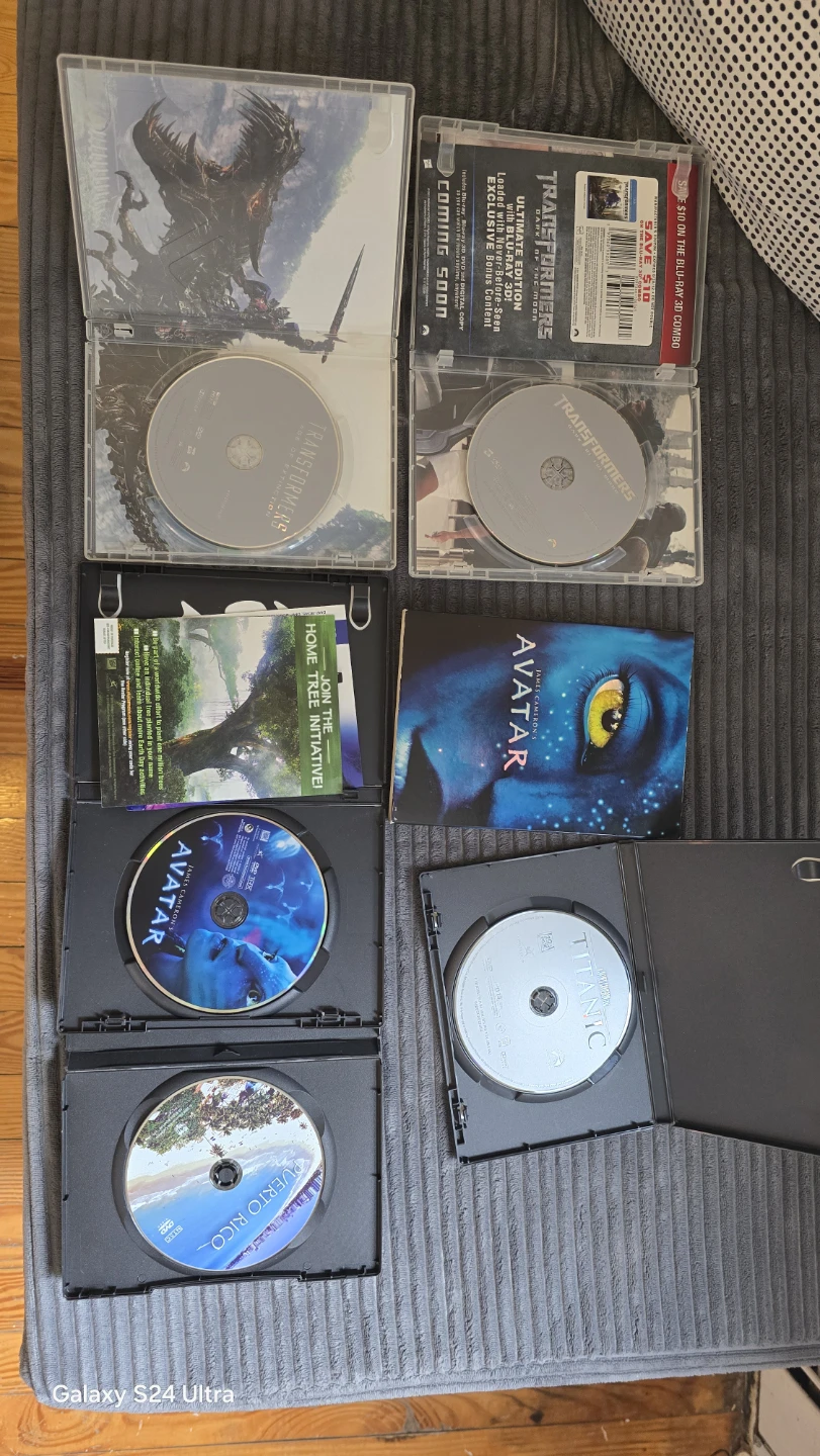 Collection of 5 DVDs: Transformers, Avatar, Titanic, Puerto Rico - photo 2