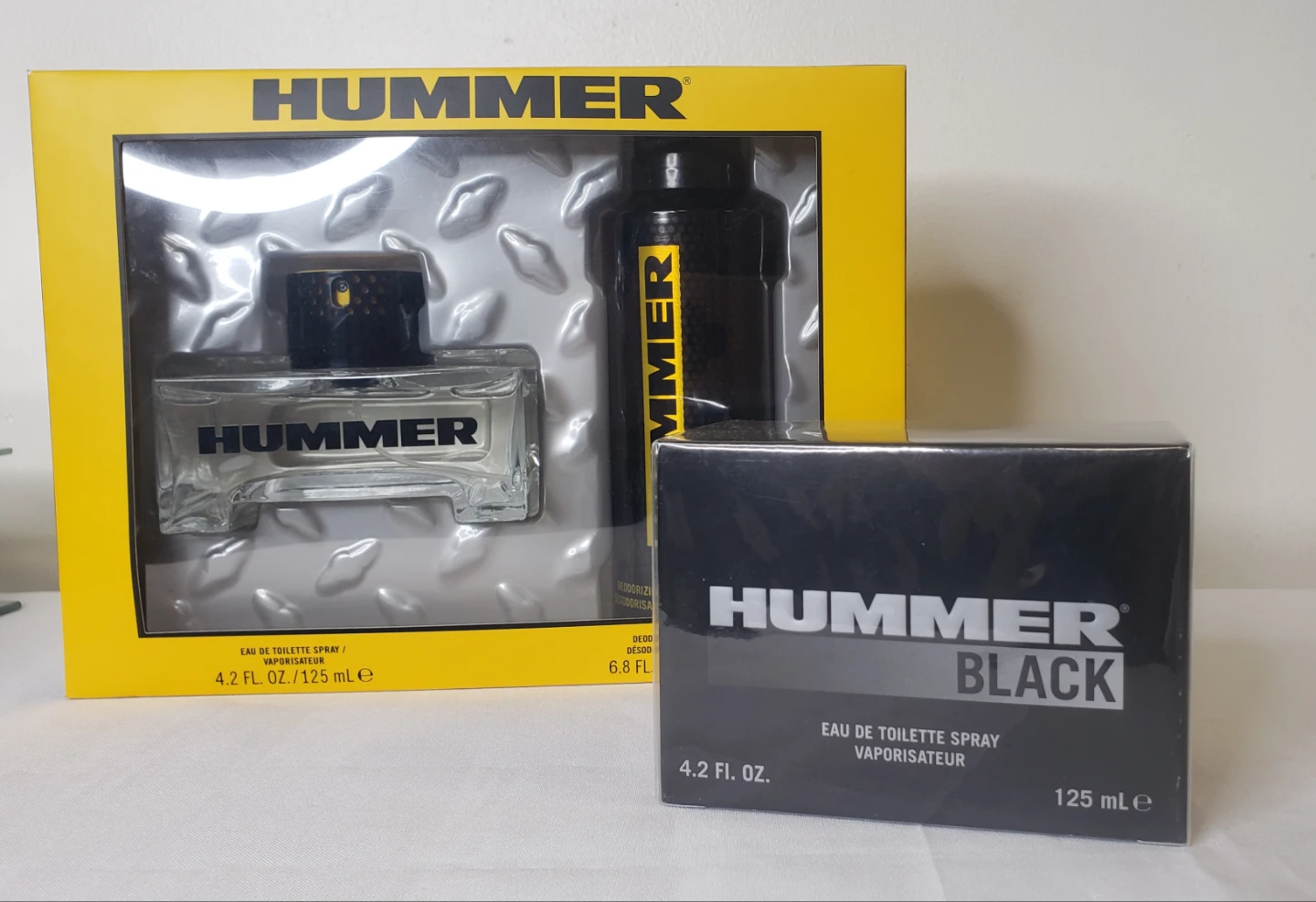 Brand new Men's Hummer Gift Set And Hummer Black