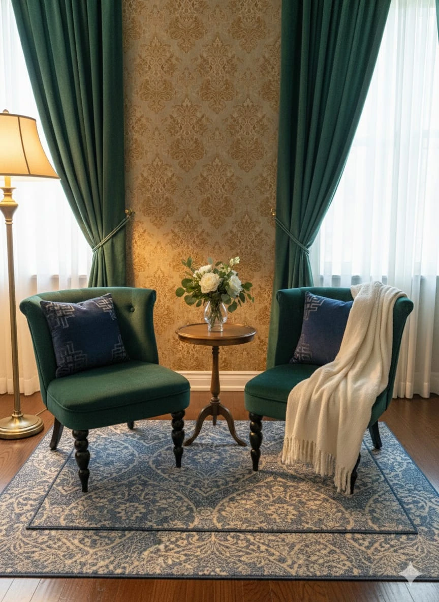 Green Accent Chair