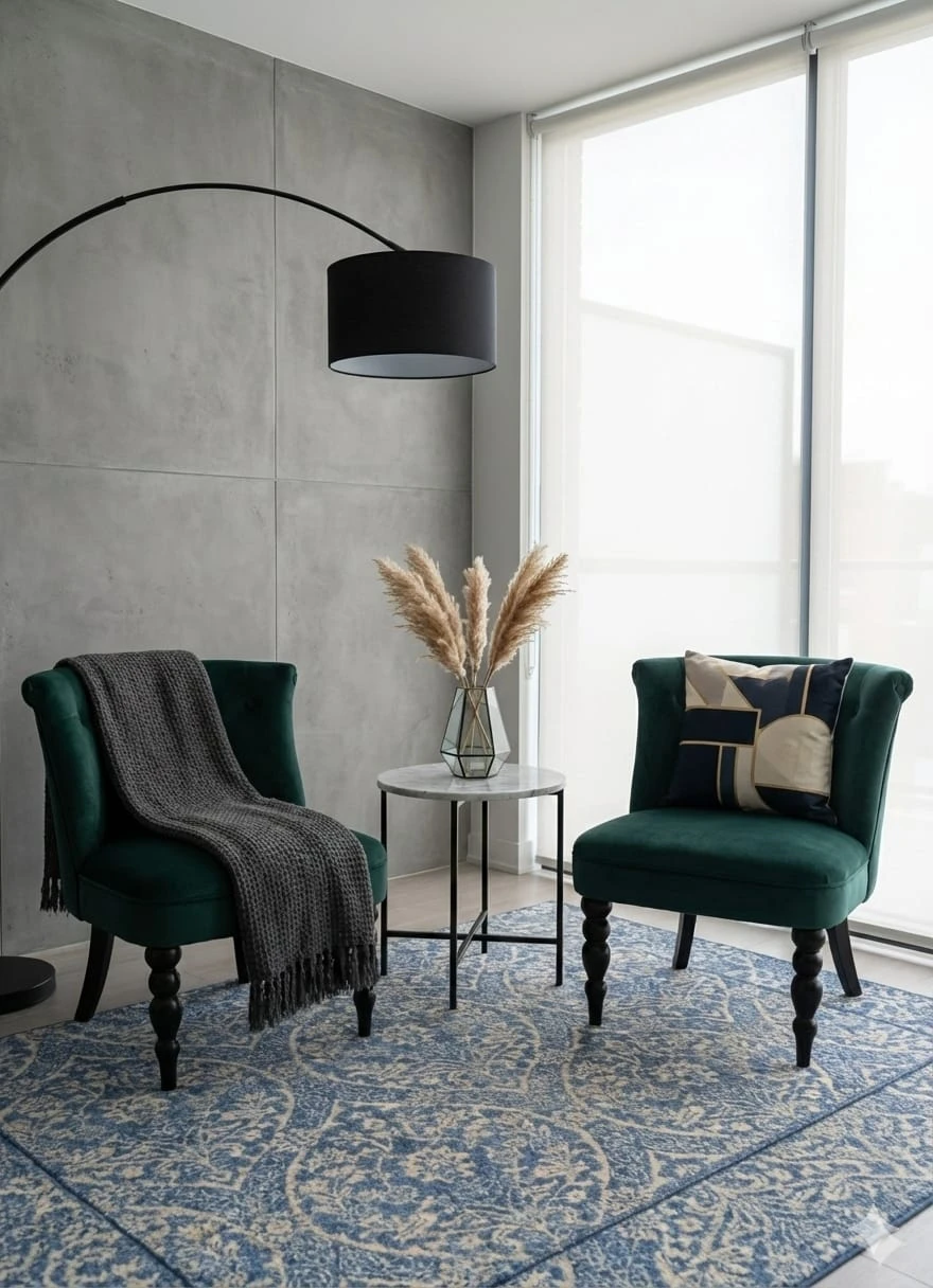 Green Accent Chair - photo 2