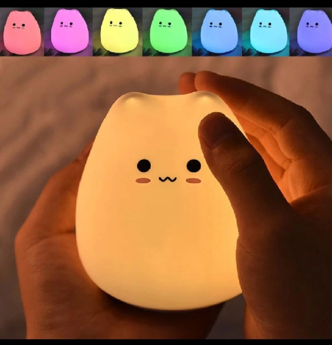 Small colour changing lamp