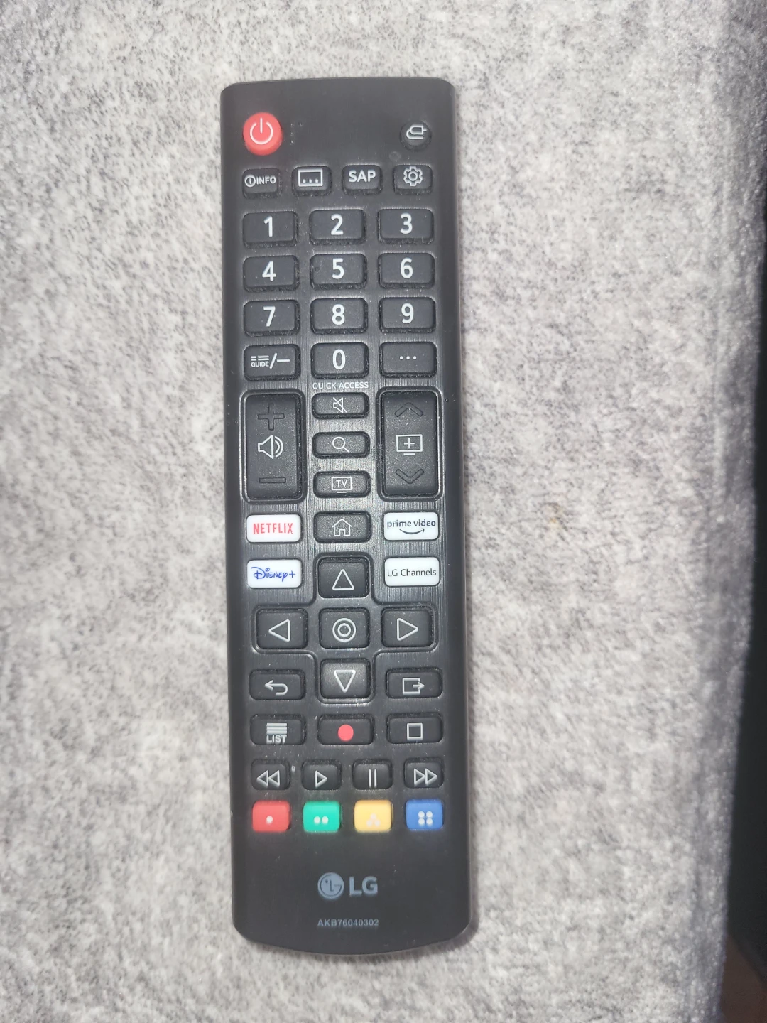 LG 43" 43UQ7070ZUD Cracked Screen Smart TV