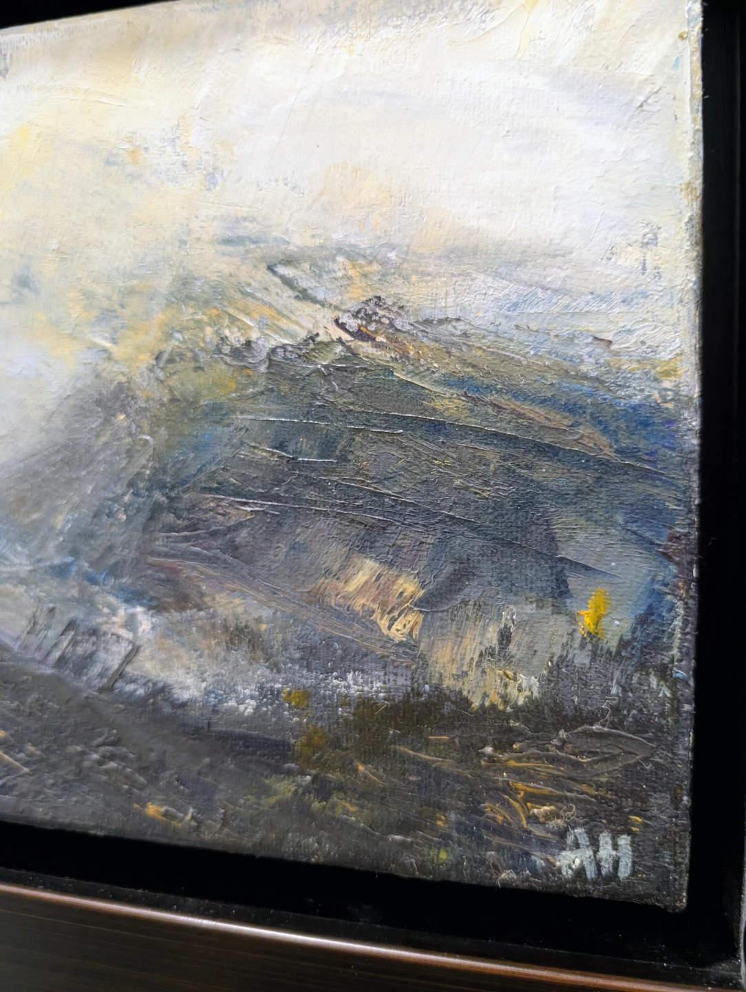 Anthony Hobbs Original Painting "Ciel et terra" 2009. Signed. - photo 3