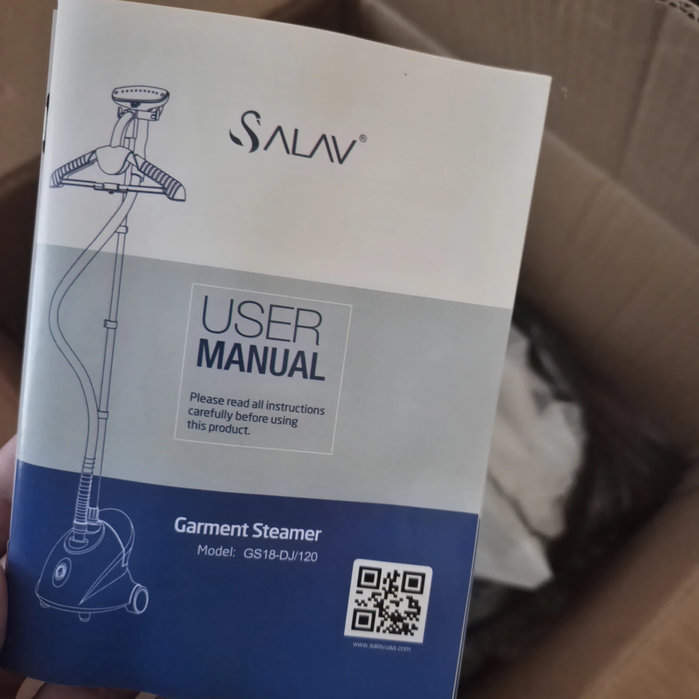 SALAV Garment Steamer GS18-DJ/120 Black - photo 5