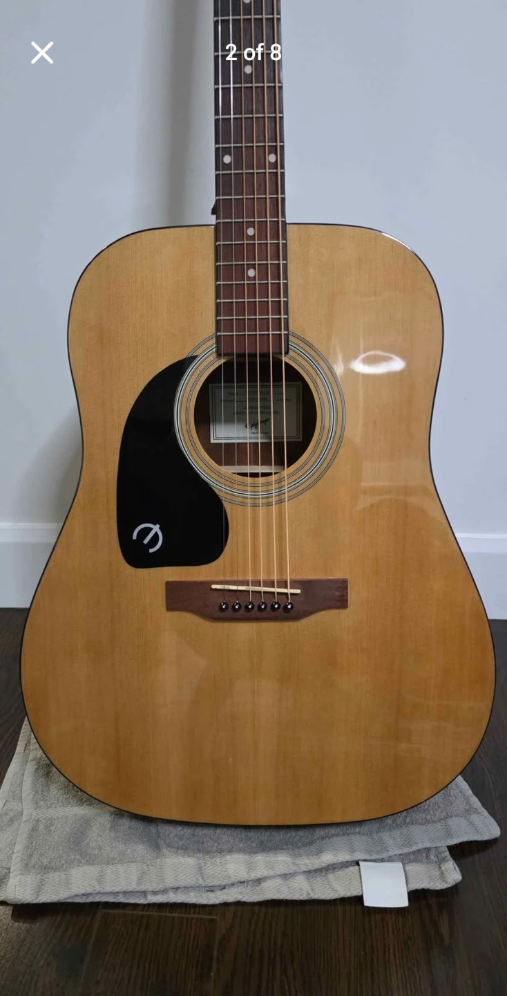 Epiphone DR-100 NA LH Acoustic Guitar - photo 2