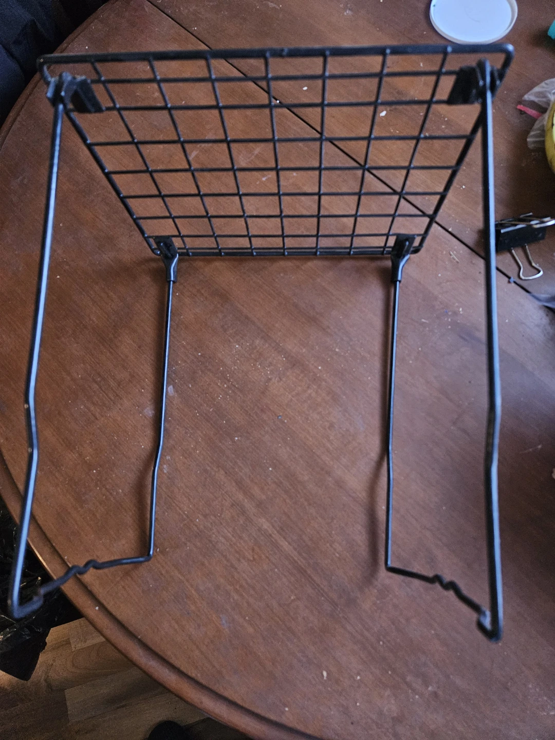Black Metal Folding Shelf 🥕 - photo 2