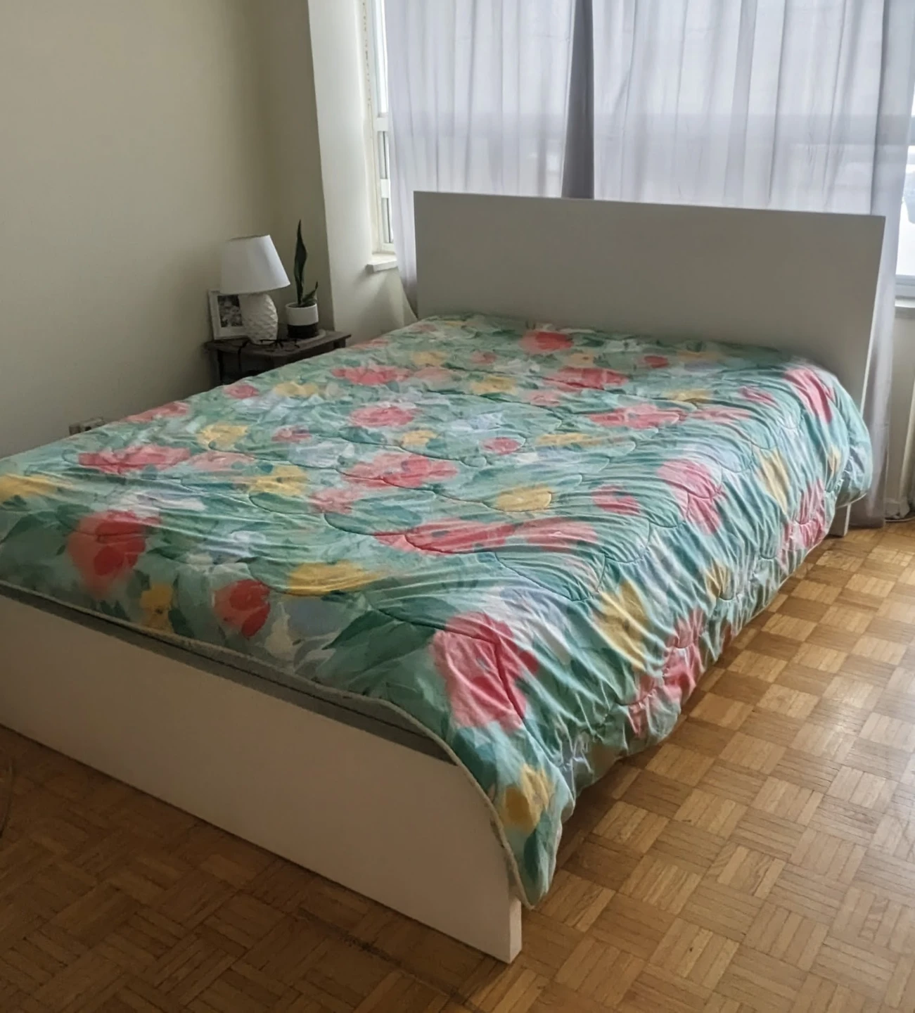 IKEA Malm White Queen Bed Frame