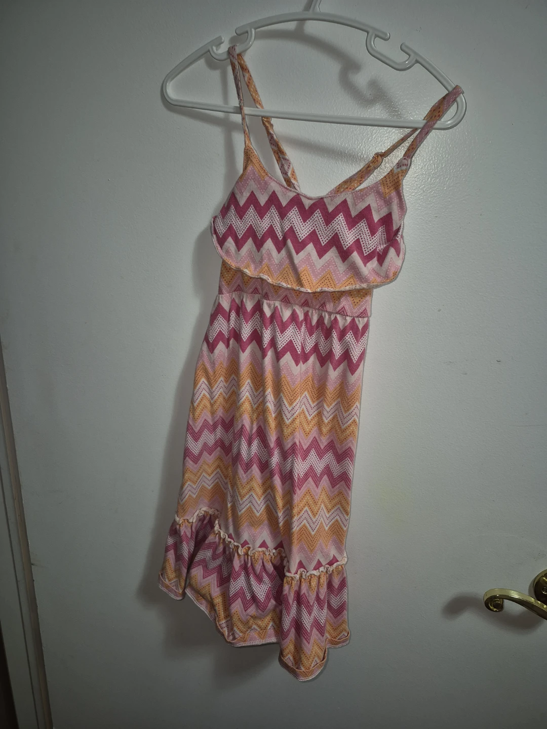 Billabong Dress - Pink, Orange, White