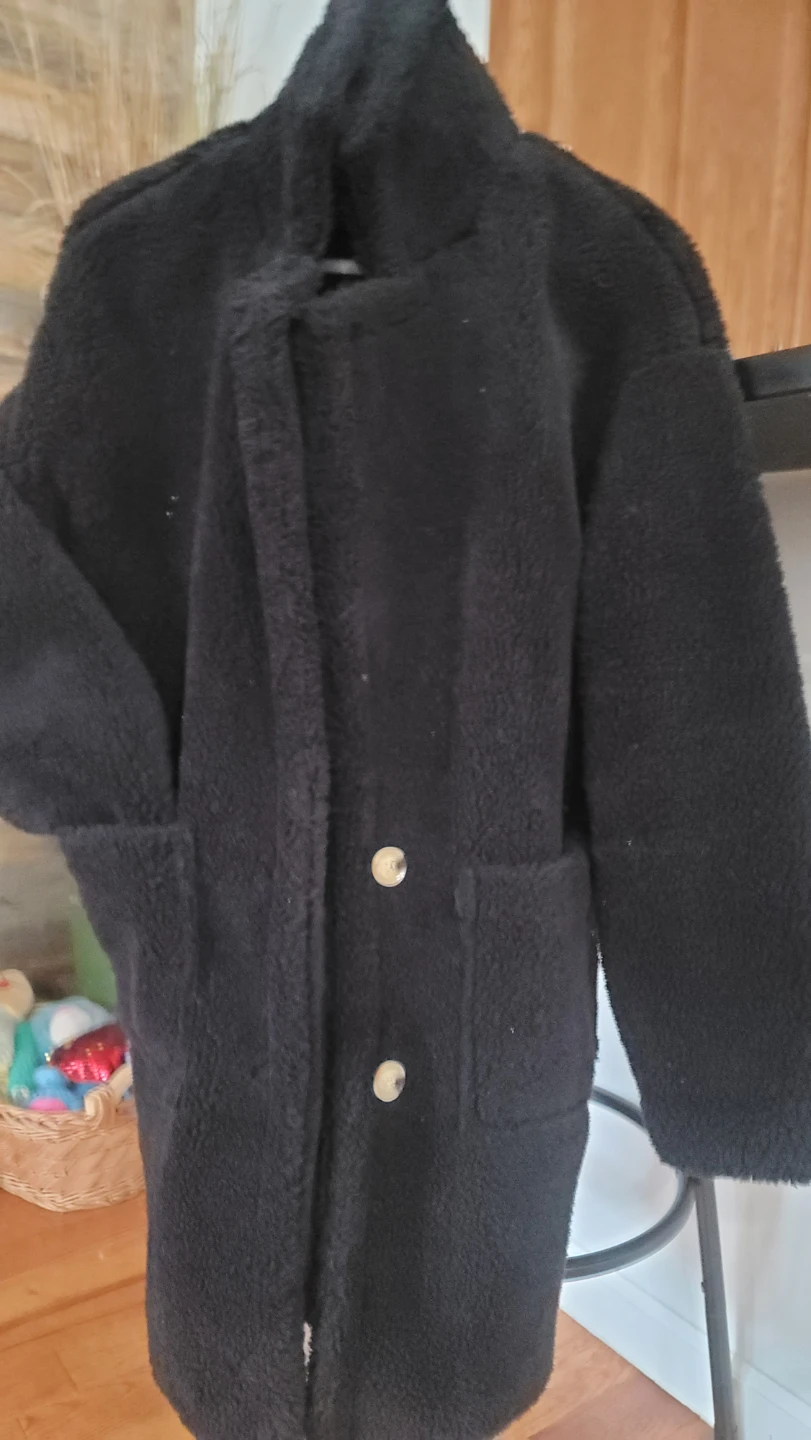 Black Teddy Coat - photo 2