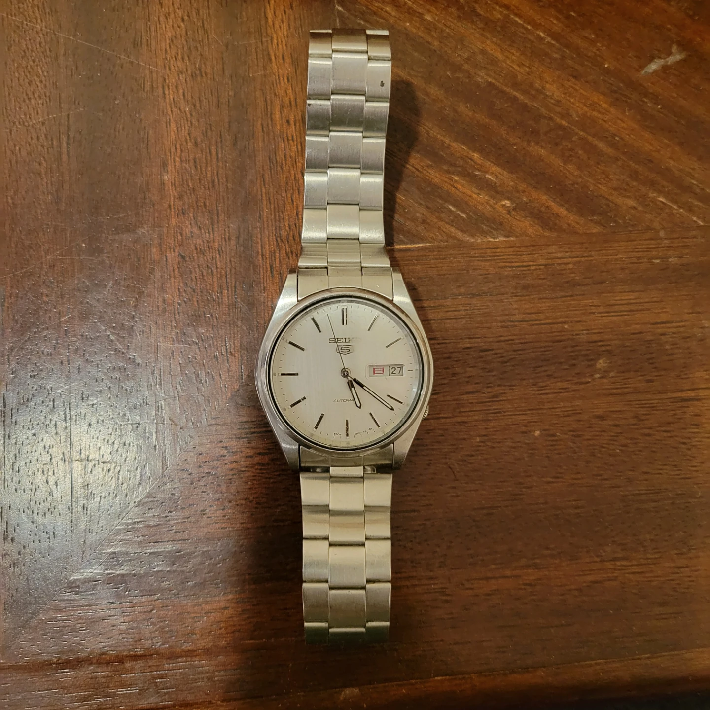 Seiko 5 Automatic Stainless Steel Men's Watch - photo 2